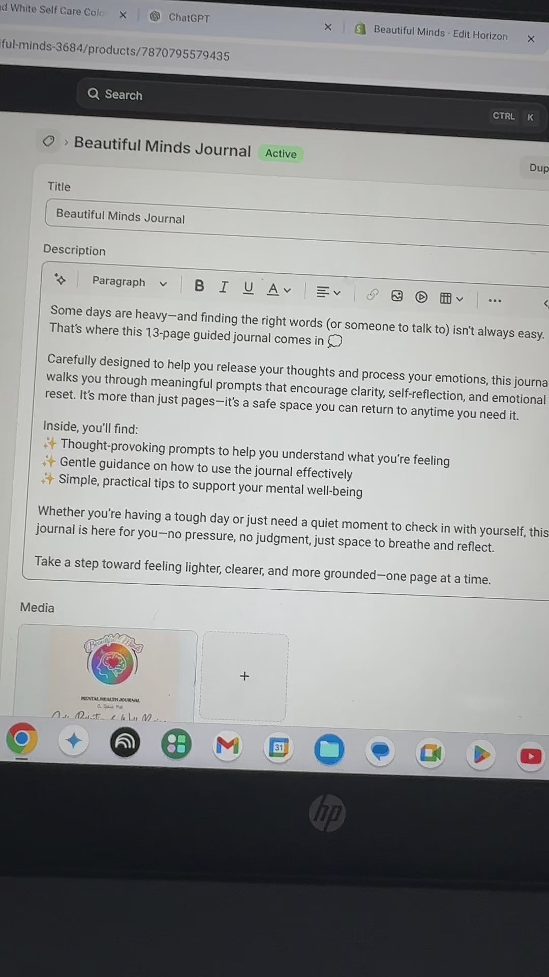 Beautiful Minds Journal